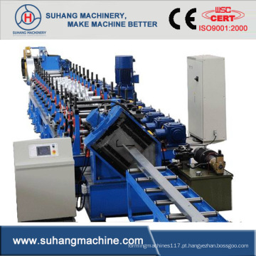 Sistema de controle PLC Automatic Z Purlin Roll Forming Machine